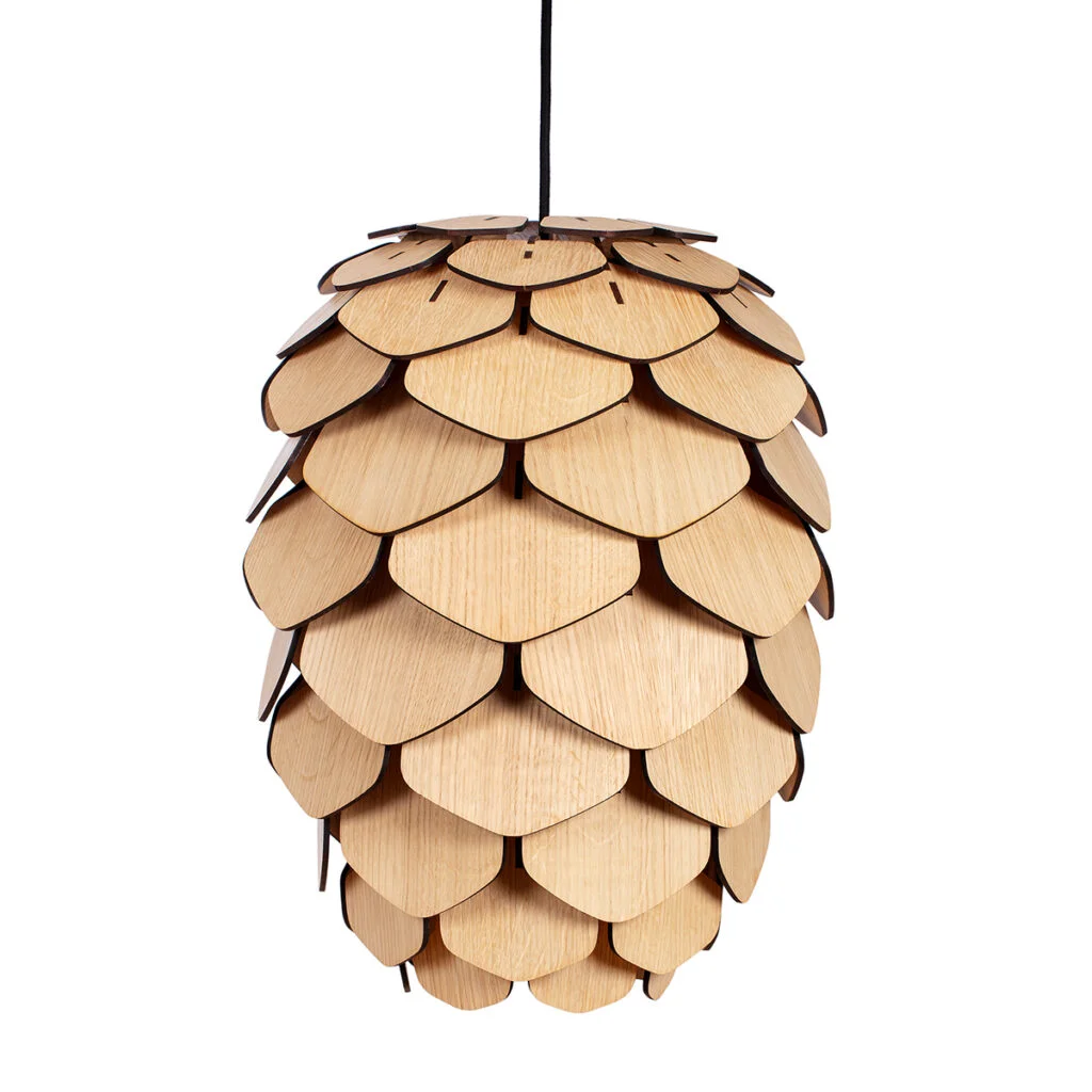 ASTRA handgjord tr&auml;lampa