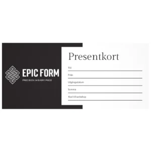 Presentkort EpicForm