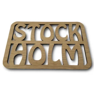 Rektangulärt Underlägg Stockholm