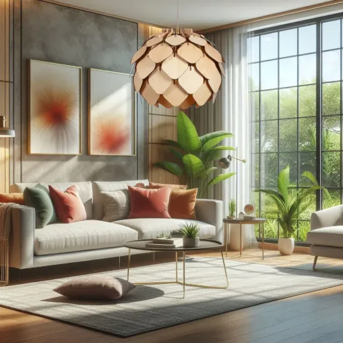 LUMA i ett modernt vardagsrum